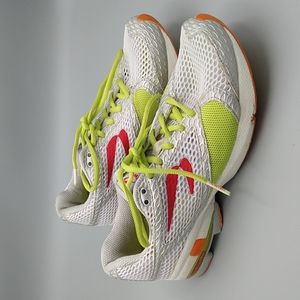 Newton Women's Athletic Shoes - White, Red, Lime